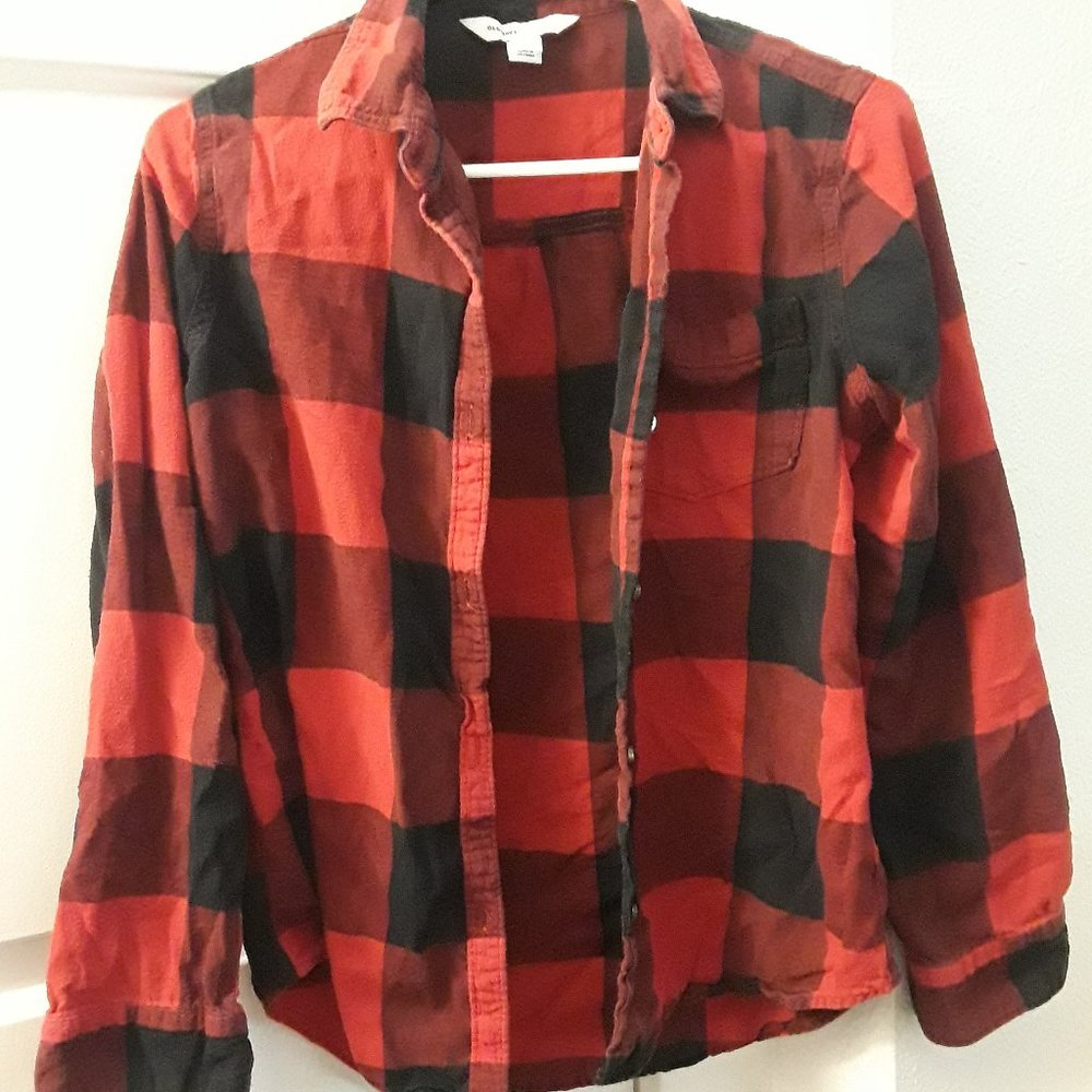 Old Navy Plaid Shirt size S